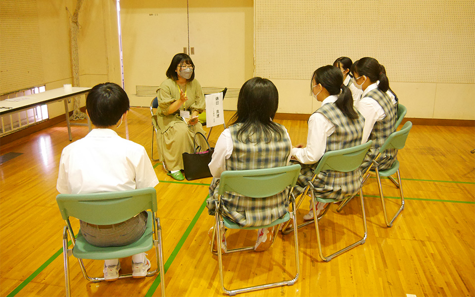 卒業生が語る会（９月）