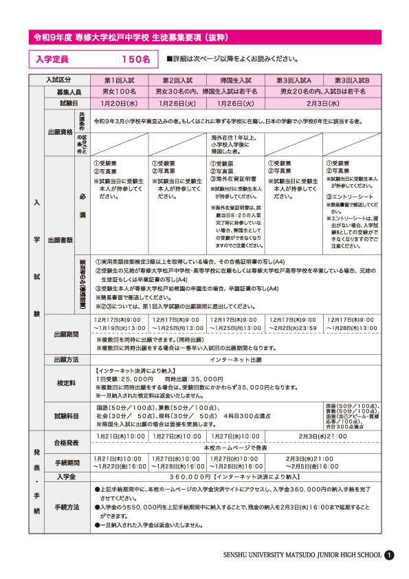 専松中-令和9募集要項_抜粋