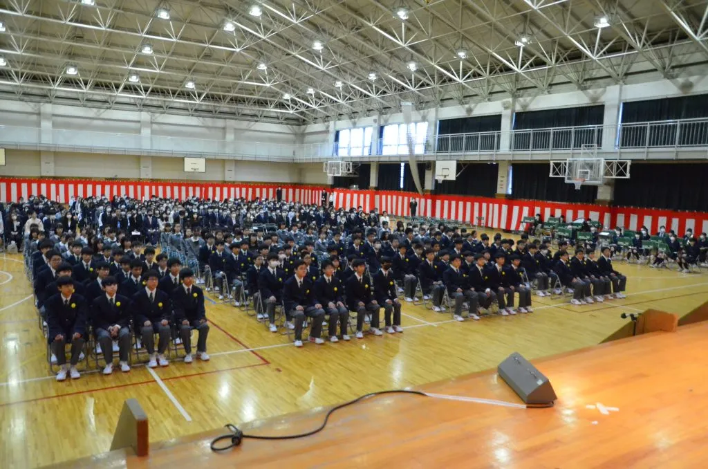中学校　第２４回入学式6
