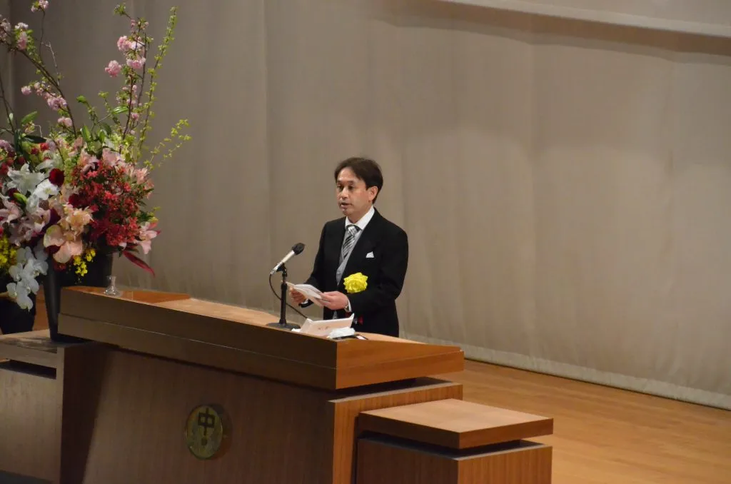 中学校　第２４回入学式3