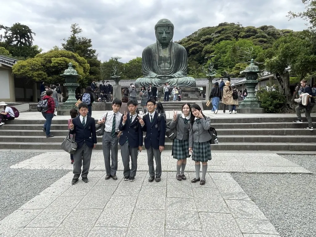 中学校　３年生　フィールドワーク【鎌倉散策】2